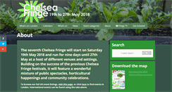 Desktop Screenshot of chelseafringe.com